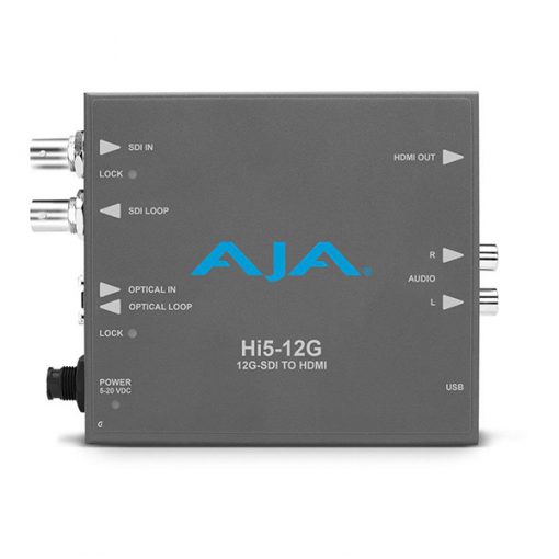 Aja HI5-12G-R - mini convertisseur 12G-SDI vers HDMI 2.0