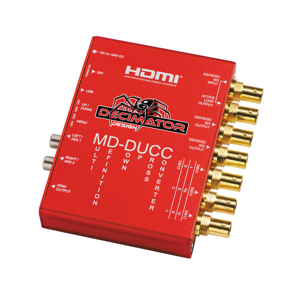 Decimator MD-DUCC - Convertisseur universel UP/Down Cross et Multiformat Decimator MD-DUCC - Convertisseur universel UP/Down Cross et Multiformat