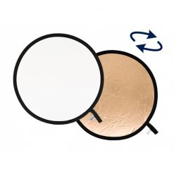 Manfrotto Reflecteur Pliable 50cm Sunfire/Blanc – Réflecteur