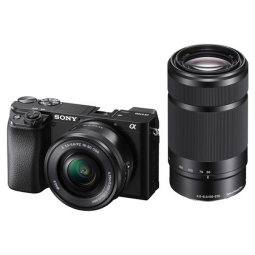 Sony Alpha 6100 + 16-50mm + 55-210mm - Appareil photo avec objectifs