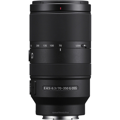 Sony E 70-350mm f/4.5-6.3 G OSS - Objectif Sony E 70-350mm f/4.5-6.3 G OSS - Objectif