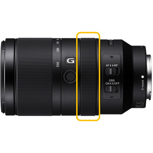 Sony E 70-350mm f/4.5-6.3 G OSS - Objectif Sony E 70-350mm f/4.5-6.3 G OSS - Objectif