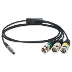 Cordon Sync Red 3 BNC vers mini Lemo 4