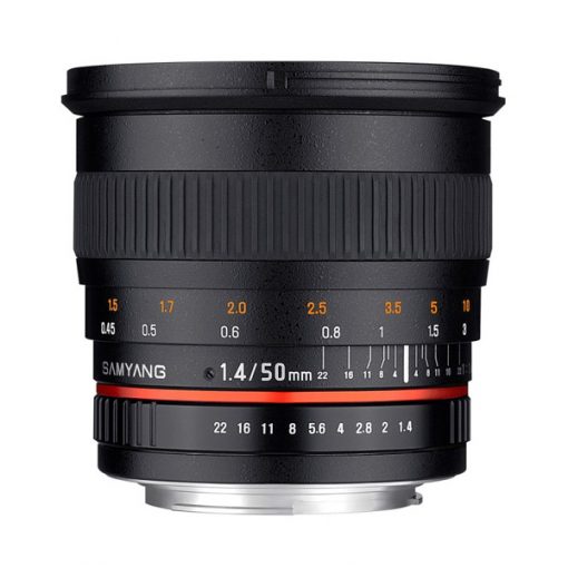 Samyang 50mm F1.4 AS UMC (Canon EF) - Objectif