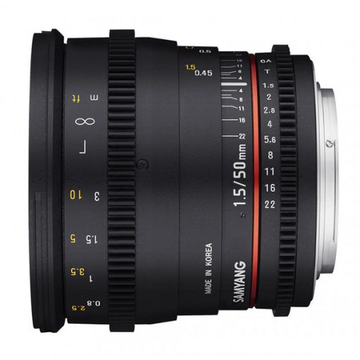 Samyang 50mm T1.5 VDSLR (Micro 4/3) - Objectif Cinéma
