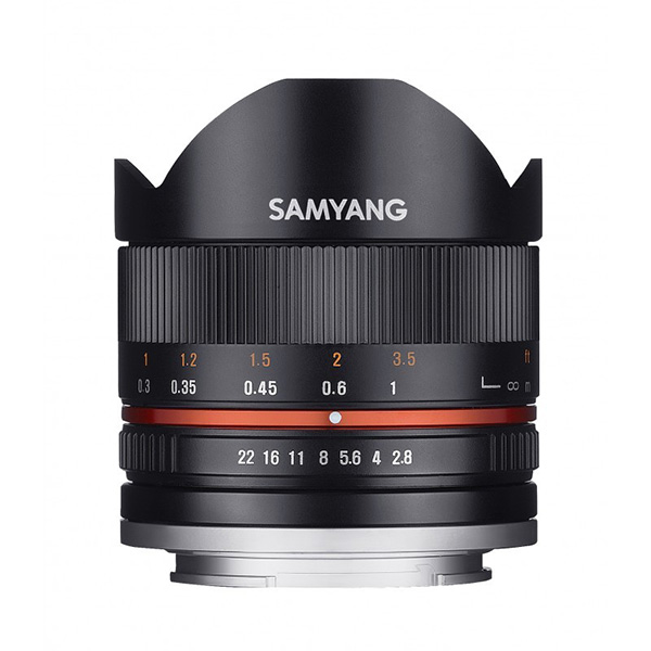 Samyang 8mm F2.8 UMC Fisheye II (Fujifilm X) - Objectif Samyang 8mm F2.8 UMC Fisheye II (Fujifilm X) - Objectif