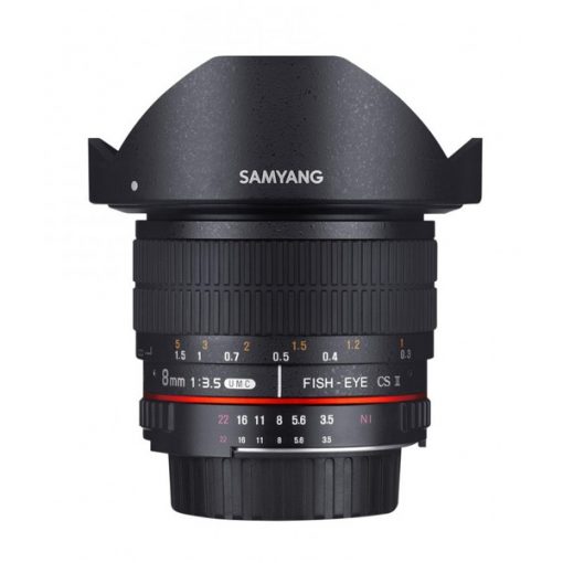 Samyang 8mm F3.5 UMC CS II Fisheye (Nikon F, AE) - Objectif