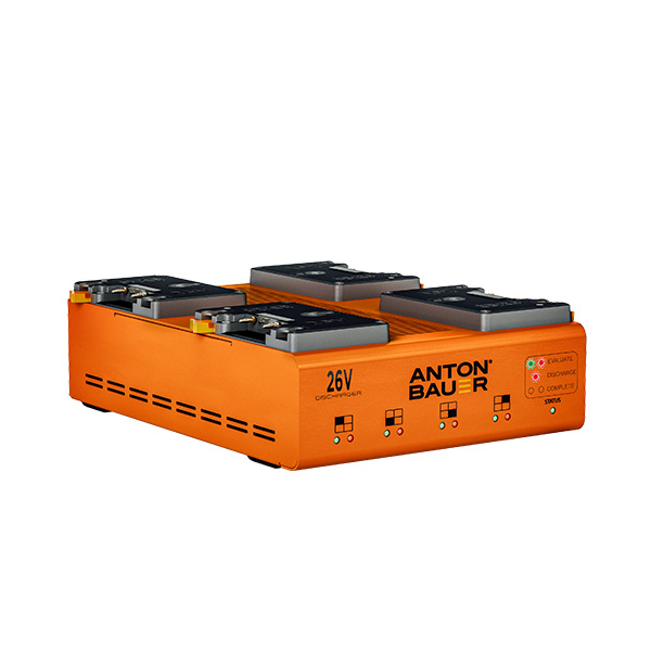 Anton Bauer Dionic 26V LP4 Quad (Gold Mount) - Chargeur Anton Bauer Dionic 26V LP4 Quad (Gold Mount) - Chargeur