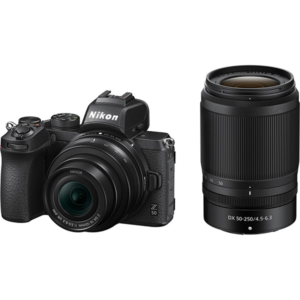 Nikon Z50 avec 16-50mm et 50-250mm - Appareil Photo et Objectifs Nikon Z50 avec 16-50mm et 50-250mm - Appareil Photo et Objectifs