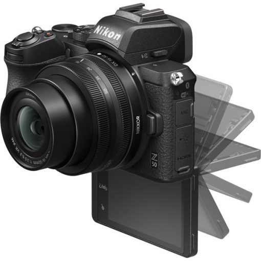 Nikon Z50 avec Bague d'adaptation FTZ - Appareil Photo