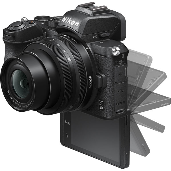 Nikon Z50 avec Bague d'adaptation FTZ - Appareil Photo Nikon Z50 avec Bague d'adaptation FTZ - Appareil Photo
