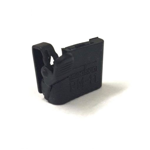 Sanken RM-11C-N - plaquette support en caoutchouc avec pince (noir)