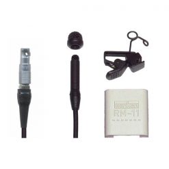 Sanken COS-11DLS3N – Micro cravate (noir, LEMO-3)