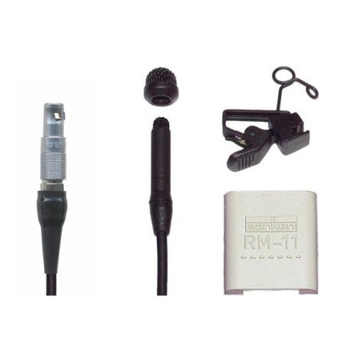 Sanken COS-11DLS3N – Micro cravate (noir, LEMO-3)