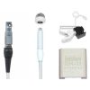 Sanken COS-11DLS3B – Micro cravate (blanc, LEMO-3)