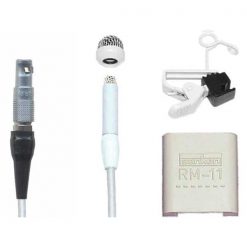 Sanken COS-11DLS3B – Micro cravate (blanc, LEMO-3)