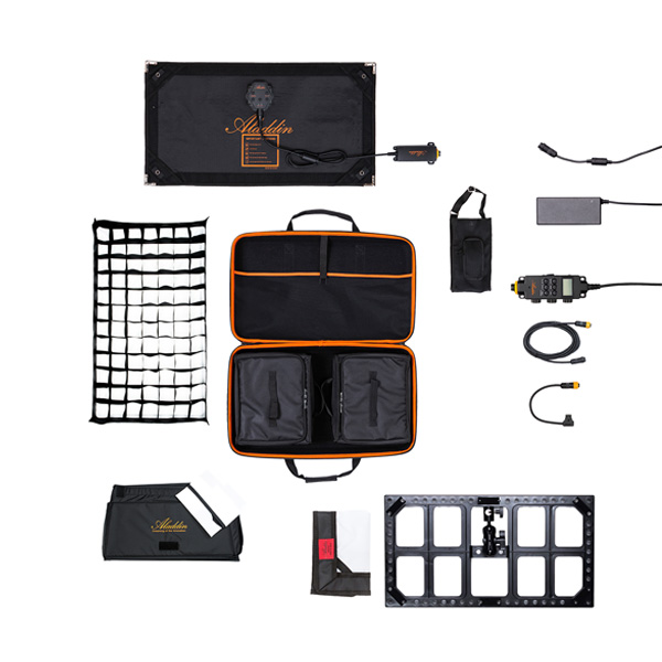 Aladdin ALL-IN 2 Gaffer BI-Color (100w Bi-Color) - kit panneau led Aladdin ALL-IN 2 Gaffer BI-Color (100w Bi-Color) - kit panneau led