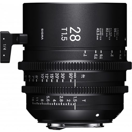 Sigma 28mm T1.5 FF F/AP2 PL /i - Objectif Cinéma