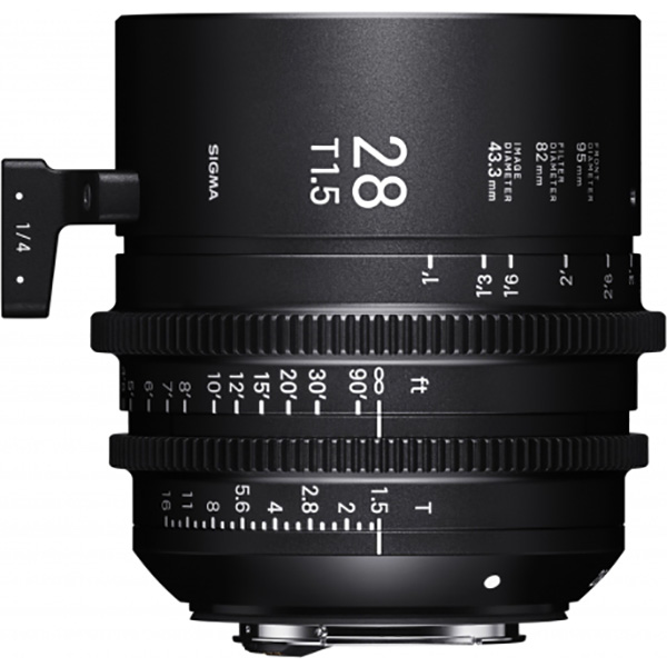 Sigma 28mm T1.5 FF F/AP2 PL /i - Objectif Cinéma Sigma 28mm T1.5 FF F/AP2 PL /i - Objectif Cinéma