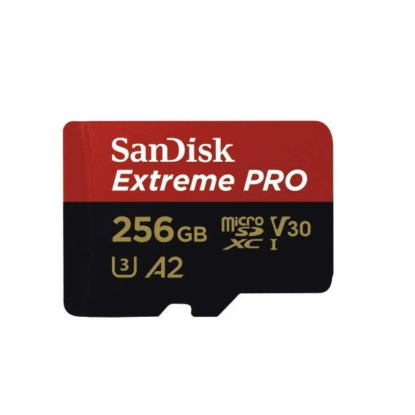 Sandisk Extreme Pro 256Go - carte micro SDXC + adaptateur Sandisk Extreme Pro 256Go - carte micro SDXC + adaptateur