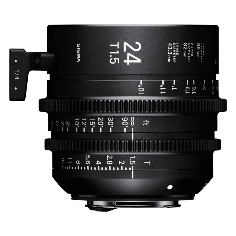 Sigma 24mm T1.5 FF F/AP2 PL /i - Objectif Cinéma Sigma 24mm T1.5 FF F/AP2 PL /i - Objectif Cinéma