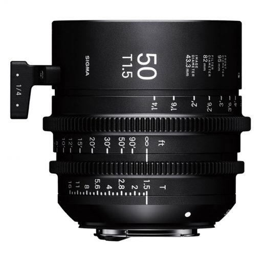 Sigma 50mm T1.5 FF F/AP2 PL /i - Objectif Cinéma