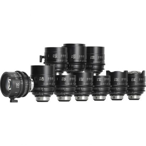 Sigma Cine FF Classic Prime - Kit de 10 Objectifs Cinéma