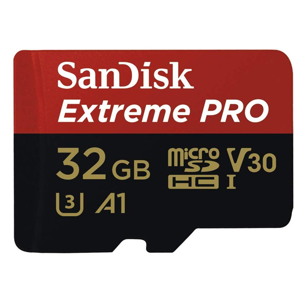 SanDisk Extreme PRO 32 Go - carte mémoire microSDHC + adaptateur SanDisk Extreme PRO 32 Go - carte mémoire microSDHC + adaptateur