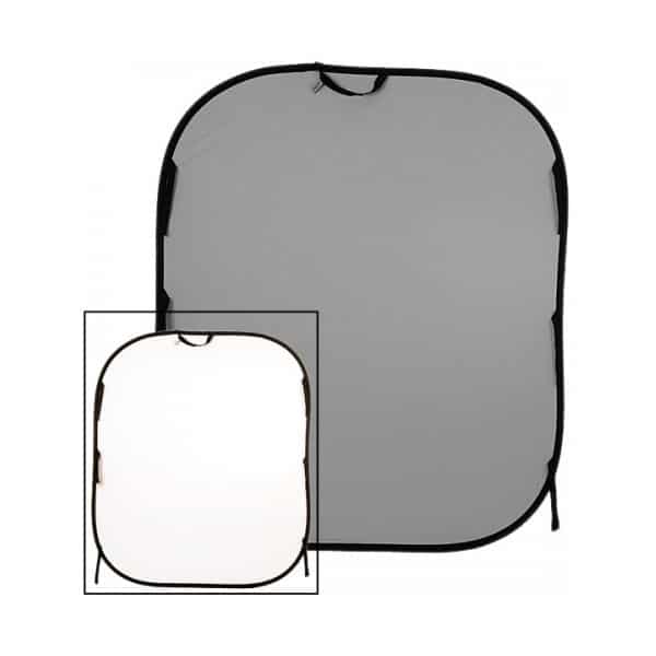 Manfrotto 67GW (1.8 x 2.15m Blanc/Gris) - Fond pliant Manfrotto 67GW (1.8 x 2.15m Blanc/Gris) - Fond pliant