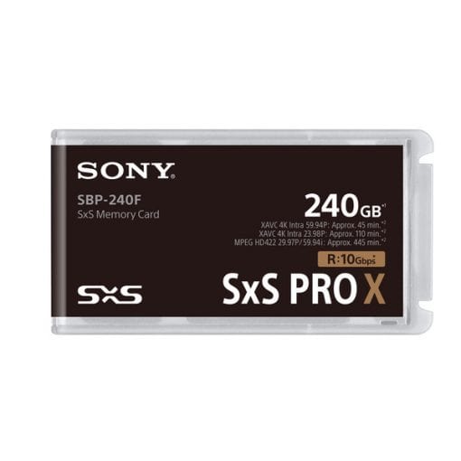 Sony SBP-240F SxS PRO X - Carte mémoire
