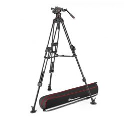 MANFROTTO TREPIED ALU FAST TWIN AVEC ROTULE NITROTECH 612 1