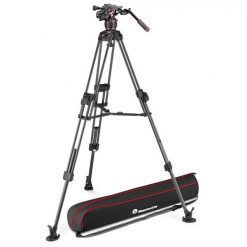 MANFROTTO TREPIED CARBONE FAST TWIN AVEC ROTULE NITROTECH 608