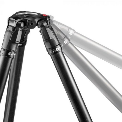 Manfrotto Nitrotech 608 + Fast Single 635 - Kit Rotule et Trépied Vidéo