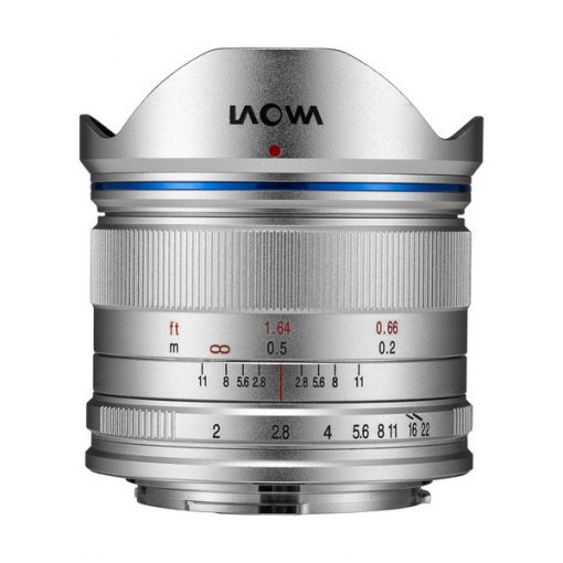 Laowa 7.5mm F2 MFT (argent) - objectif