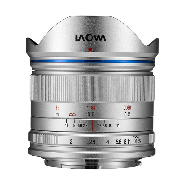 Laowa 7.5mm F2 MFT (argent) - objectif Laowa 7.5mm F2 MFT (argent) - objectif
