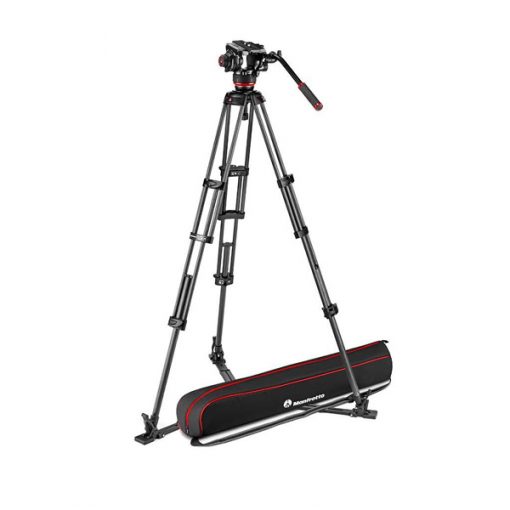 Manfrotto MVK504XTWIGC - Kit Rotule 504X + Trépied Twin GS