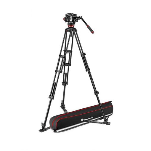 Manfrotto MVK504XTWINGA - Kit Rotule 504X + Trépied Twin GS