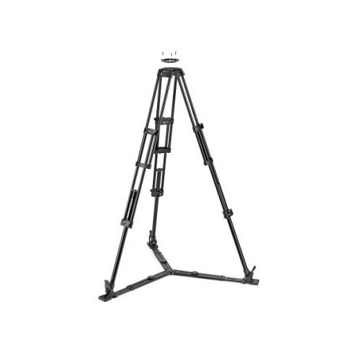 Manfrotto MVK504XTWINGA - Kit Rotule 504X + Trépied Twin GS