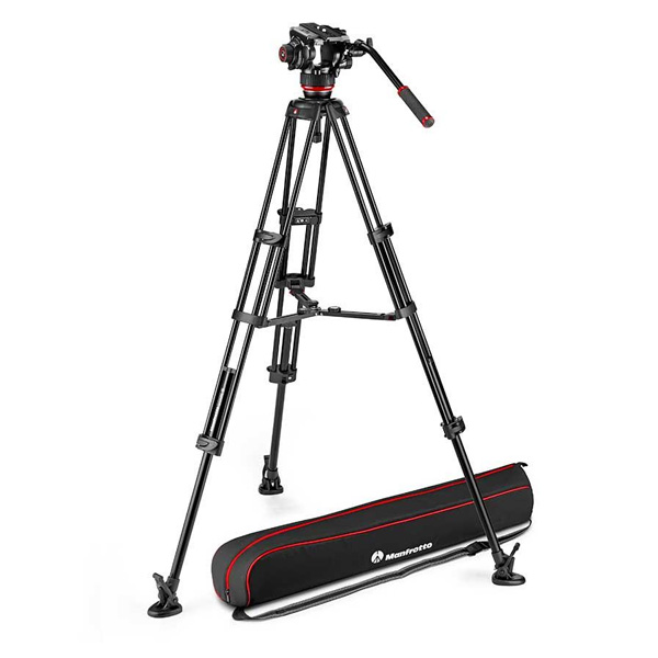 Manfrotto MVK504XTWINMA - Kit Rotule 504X + Trépied Twin MS Manfrotto MVK504XTWINMA - Kit Rotule 504X + Trépied Twin MS