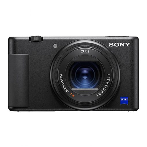 Sony ZV-1 avec Télécommande Grip GP-VPT2BT, Mini Trépied et Pare-Vent