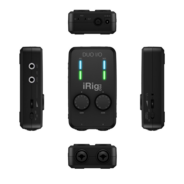 iRig Pro Duo 2 I/O - canaux interace audio/midi iRig Pro Duo 2 I/O - canaux interace audio/midi