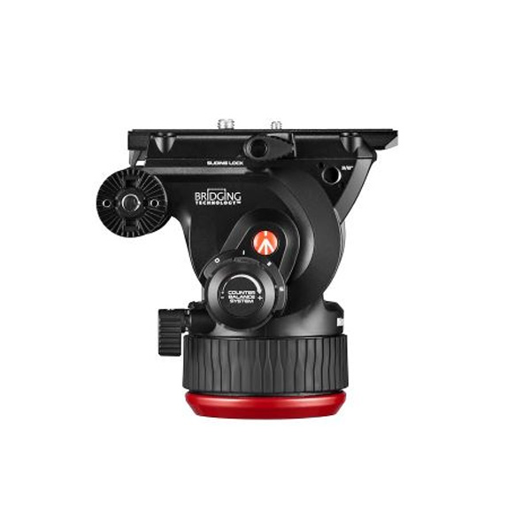 Manfrotto 504X - rotule vidéo avec base plate Manfrotto 504X - rotule vidéo avec base plate