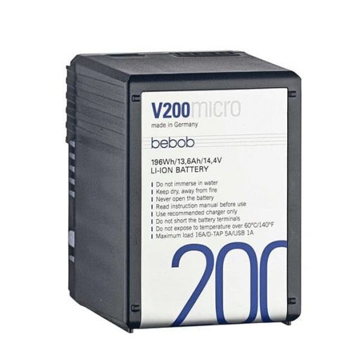 Bebob V200 Micro V-Mount – Batterie