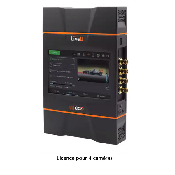 LiveU LU800-PRO2-LIC - Licence multi-caméra (2 caméras) LiveU LU800-PRO2-LIC - Licence multi-caméra (2 caméras)