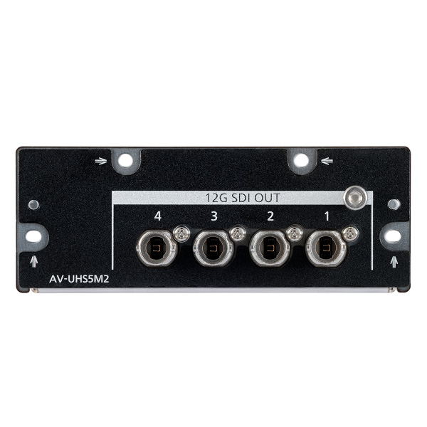 Panasonic AV-UHS5M2G - carte optionnelle de sorties 12G-SDI Panasonic AV-UHS5M2G - carte optionnelle de sorties 12G-SDI