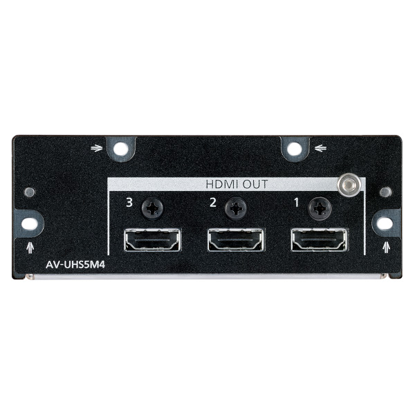 Panasonic AV-UHS5M4G - carte optionnelle de sorties HDMI Panasonic AV-UHS5M4G - carte optionnelle de sorties HDMI