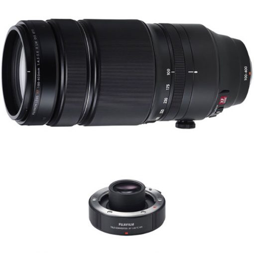 Fujifilm XF 100-400mm F4.5-5.6 R LM OIS WR avec TC 1.4x WR - Objectif