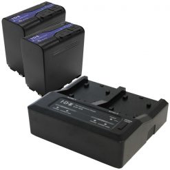 IDX SL-F70 (x2) avec Chargeur LC-2A - Batterie