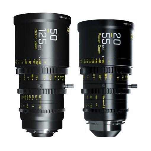 Dzofilm Pictor Zoom 20-55mm et 50-125mm T2.8 (PL) - Kit Objectifs + valise