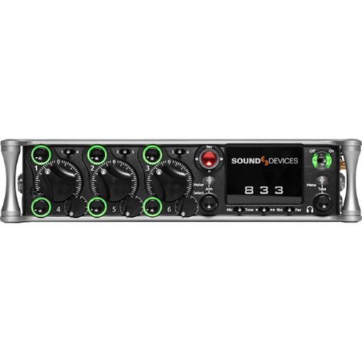 Sound Devices 833 8 canaux / 12 pistes - Enregistreur Audio
